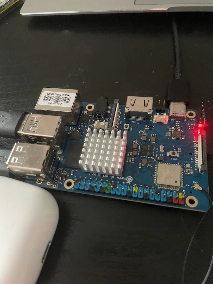 Image of my Orange Pi 3B